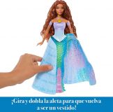 ARIEL DE HUMANA A SIRENA DISNEY MATTEL