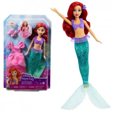 ARIEL SIRENA PRINCESA 2 EN 1 MATTEL