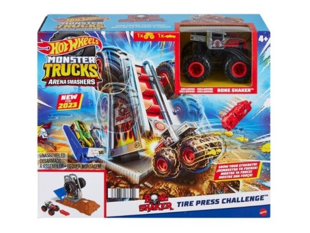 MONSTER TRUCKS RETOS DESTRUCCIÓN HOT WHEELS MATTE 