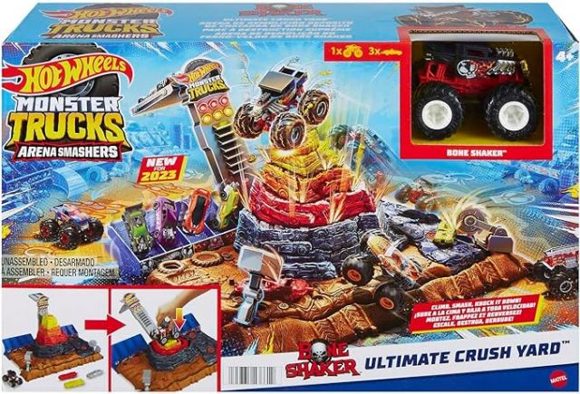 MONSTER TRUCKS ARENA WORLD PISTA CENTRAL HOTWHEELS