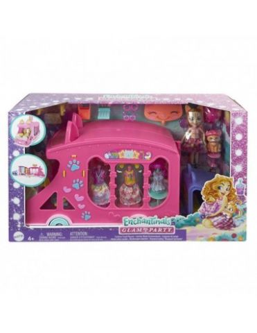 CAMIÓN DE MODA GATO ENCHANTIMALS GLAM PARTY MATTEL