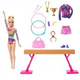 BARBIE GIMNASTA RUBIA MATTEL