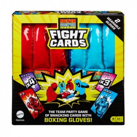 ROCK´EM SOCK´EM ROBOTS CARTAS DE LUCHA MATTEL
