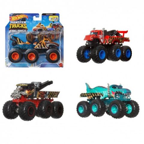 BIG RIGS MONSTER TRUCKS HOT WHEELS MATTEL