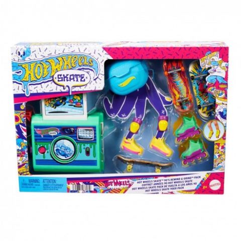 HOT WHEELS SKATE PACK DE VUELTA A LOS 90 MATTEL