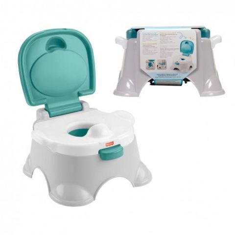 ORINAL 3 EN 1 APRENDE A IR AL BAÑO FISHER PRICE