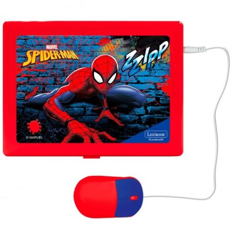 PORTATIL SPIDERMAN EDUCATIVO BILINGÜE LEXIBOOK