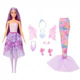 BARBIE FANTASÍA CON 10 LOOKS DIFERENTES MATTEL