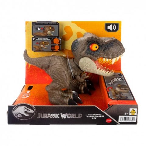 DINOSAURIO T-REX MEGA ROAR JURASSIC WORLD MATTEL