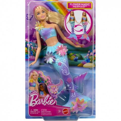 BARBIE SIRENA FLORECE RUBIA MATTEL