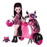 DRACULAURA Y SU SCOOTER MONSTER HIGH MATTEL