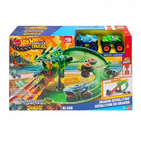 DESTRUCCIÓN DEL DRAGÓN MONSTER TRUCK HOT WHEELS