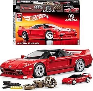 ÉLITE ACURA NSX CONSTRUCCIÓN HOT WHEELS MATTEL