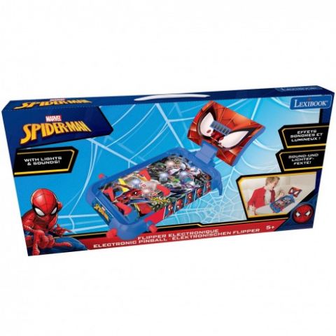 PINBALL SPIDERMAN ELECTRÓNICO LEXIBOOK