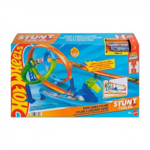 PISTA CICLÓN DE LANZAMIENTO RÁPIDO HOT WHEELS MATT