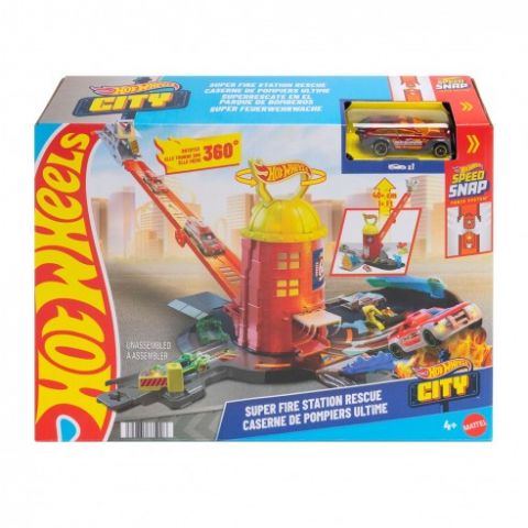 ESTACIÓN DE BOMBEROS HOT WHEELS MATTEL