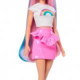 BARBIE PELO ARCOIRIS BRILLANTE MATTEL
