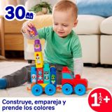 TRACTOR CONSTRUYE Y EMPAREJA MEGA BLOCKS MATTEL