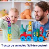 TRACTOR CONSTRUYE Y EMPAREJA MEGA BLOCKS MATTEL