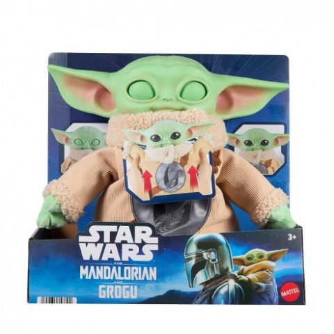 PELUCHE GROGU 30 CM STAR WARS MANDALORIAN MATTEL