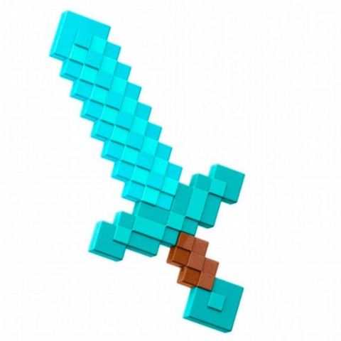 ESPADA DE DIAMANTE MINECRAFT MATTEL