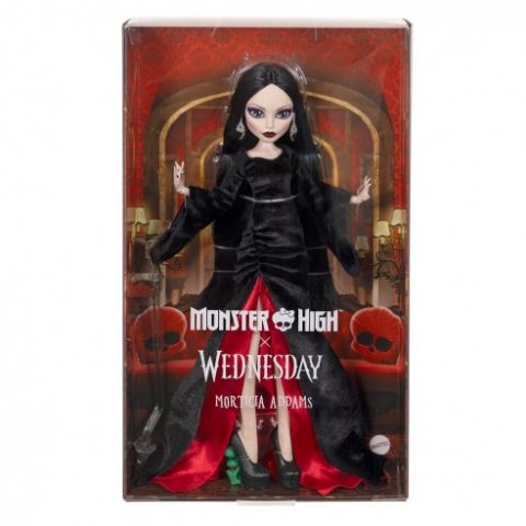 MUÑECA MORTICIA WEDNESDAY MATTEL