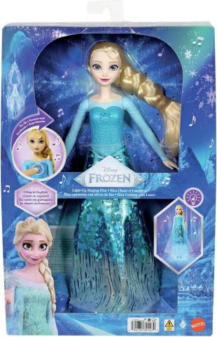 ELSA CANTA CON LUZ FROZEN MATTEL