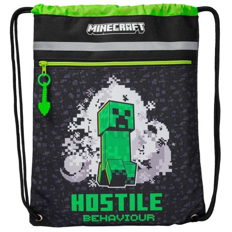 MOCHILA SACO MINECRAFT HOSTILE BEHAVIOR CYP