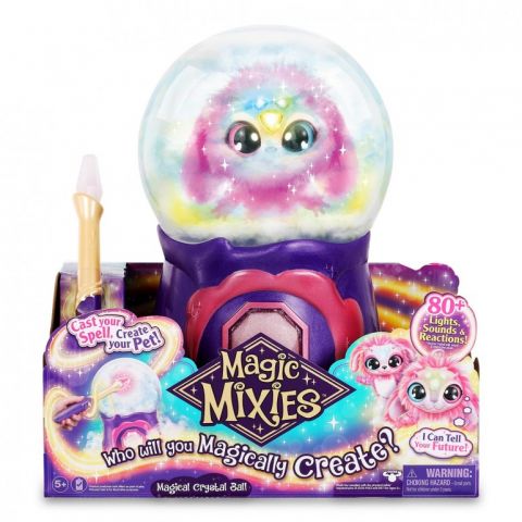 MAGIC MIXIES CRISTAL BALL PINK FAMOSA