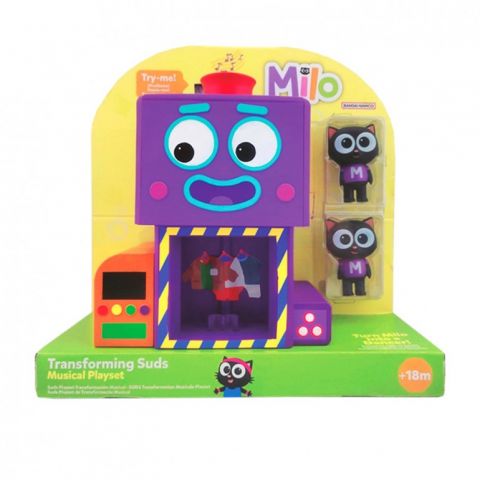 MILO PLAYSET MUSICAL TRANSFORMACIÓN