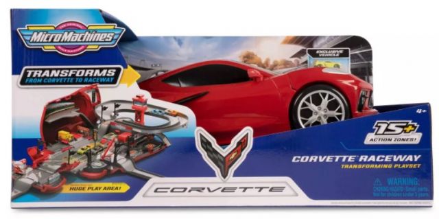 MICRO MACHINES CORVETTE PISTA DE CARRERAS 