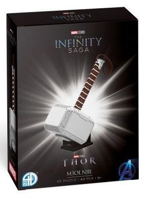 MARTILLO DE THOR PUZZLE 3D 84 PZAS WORLD BRANDS