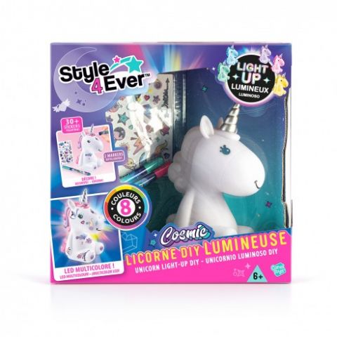 UNICORNIO DIY LUZ CÓSMICA CANAL TOYS