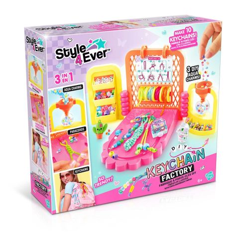 FÁBRICA DE LLAVEROS STYLE 4 EVER CANAL TOYS