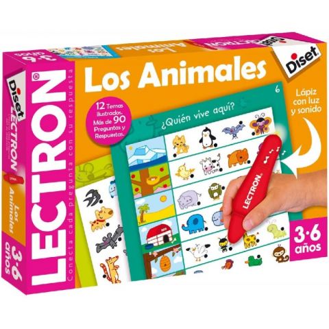 LECTRON LÁPIZ LOS ANIMALES DISET