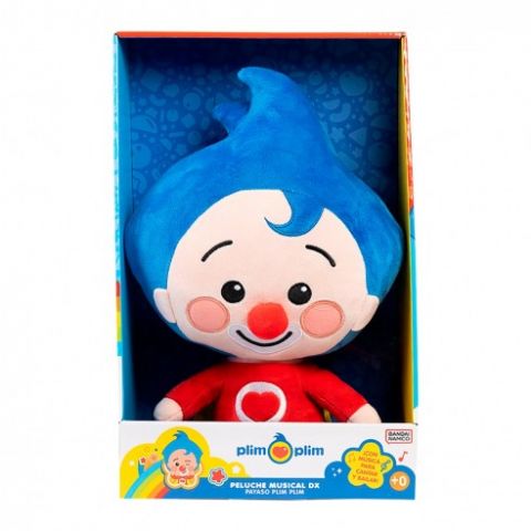 PELUCHE MUSICAL PAYASO PLIM PLIM BANDAI