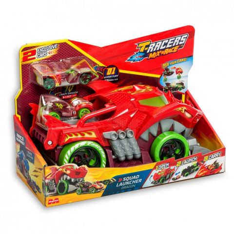 T-RACERS DRAGON SQUAD LAUNCHER MAGIC BOX