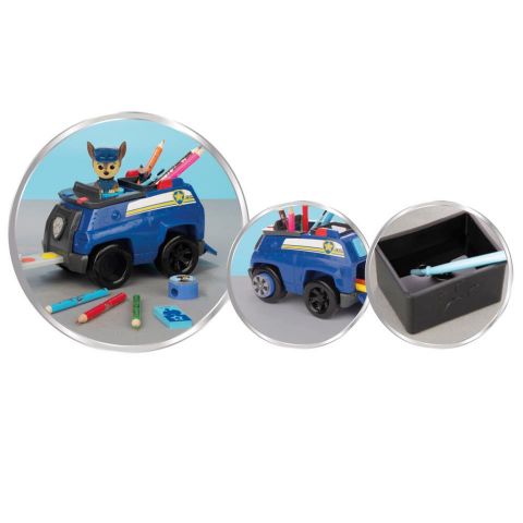 PAW PATROL COCHE CHASE C/ACCESORIOS PARA COLOREAR