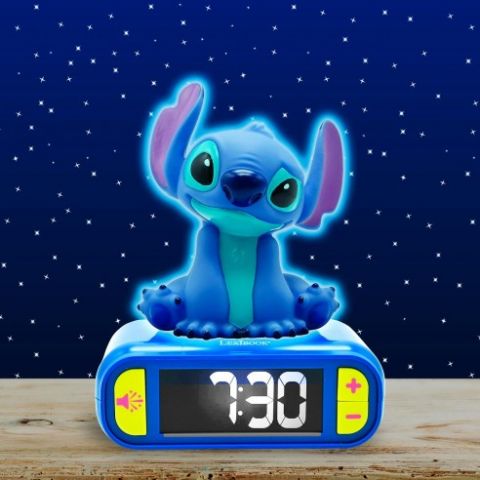 STITCH RELOJ DESPERTADOR LEXIBOOK