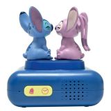 RELOJ DESPERTADOR STITCH Y ANGEL LEXIBOOK