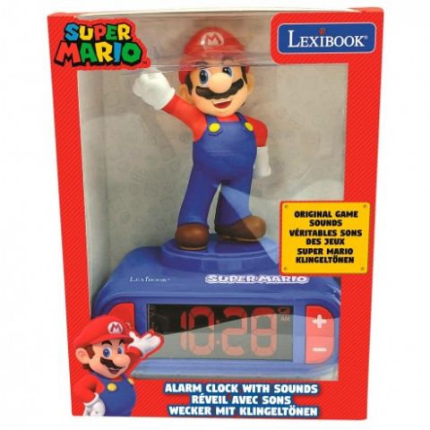 RELOJ DESPERTADOR SUPER MARIO LEXIBOOK