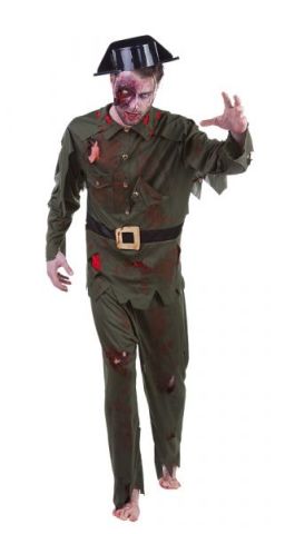 DISFRAZ GUARDIA CIVIL ZOMBIE RUBIE´S