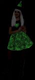 DISFRAZ BRUJA SPIDERWEB GLOW IN DARK RUBIE´S