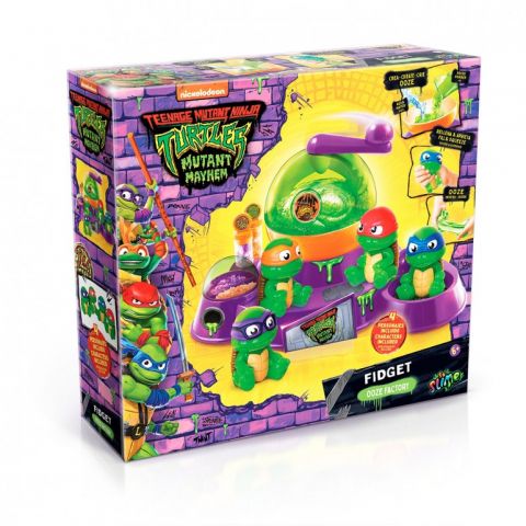 FÁBRICA SLIME TORTUGAS NINJA FIDGET CANAL TOYS