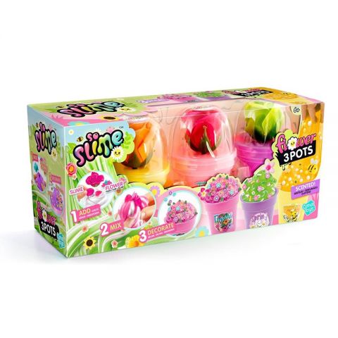 SLIME FLOWER PACK 3 CANAL TOYS