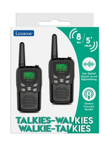 WALKIE TALKIE DIGITALES 8 KM LEXIBOOK