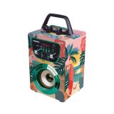 KARAOKE COMPACT TROPICAL VIBES BLUE ROCKET