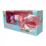 SET 4 FIGURAS HELLO KITTY & FRIENDS COMANSI